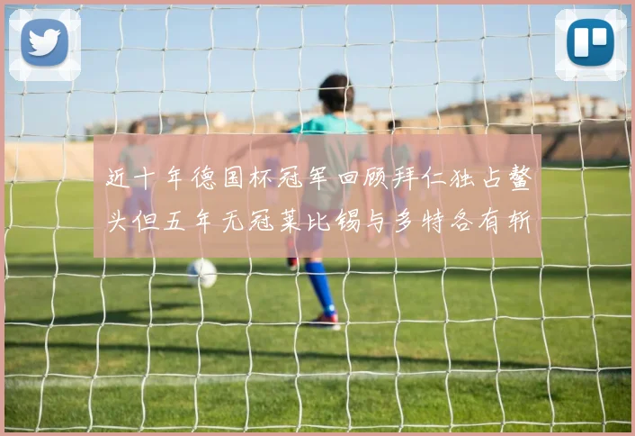 近十年德国杯冠军回顾拜仁独占鳌头但五年无冠莱比锡与多特各有斩获